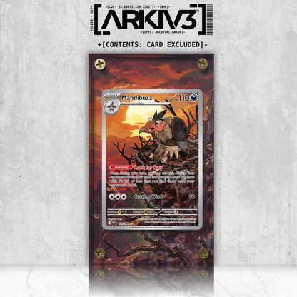 [UNIT: 145/86] // Mandibuzz Extended Art Display Case - Raw