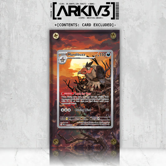 [UNIT: 145/86] // Mandibuzz Extended Art Display Case - Raw