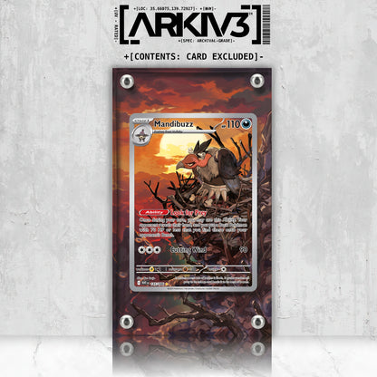 [UNIT: 145/86] // Mandibuzz Extended Art Display Case - Raw
