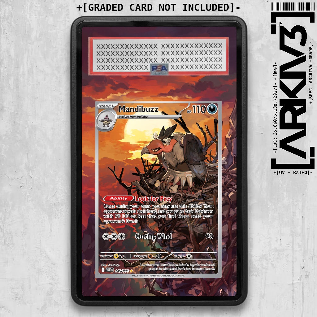 ARKIV3 PSA graded front - Black