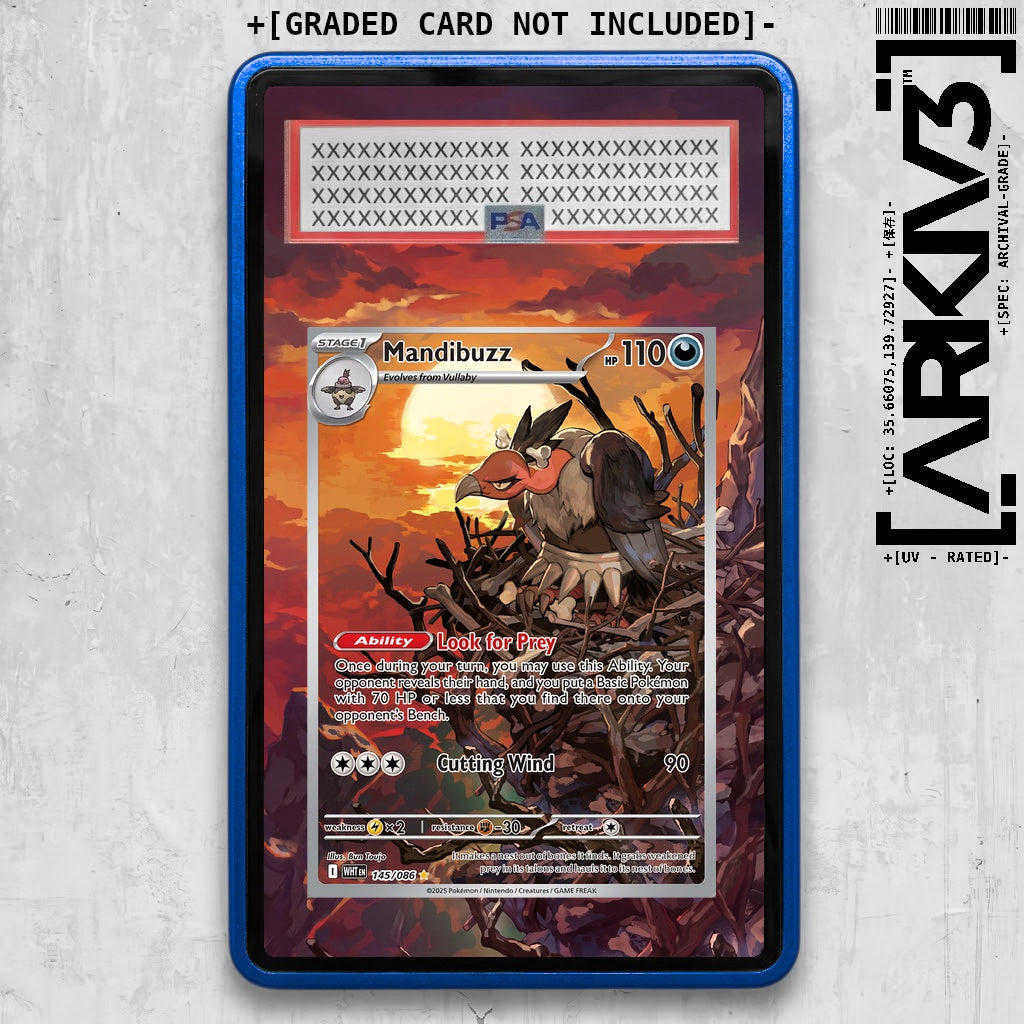 ARKIV3 PSA graded front - Blue