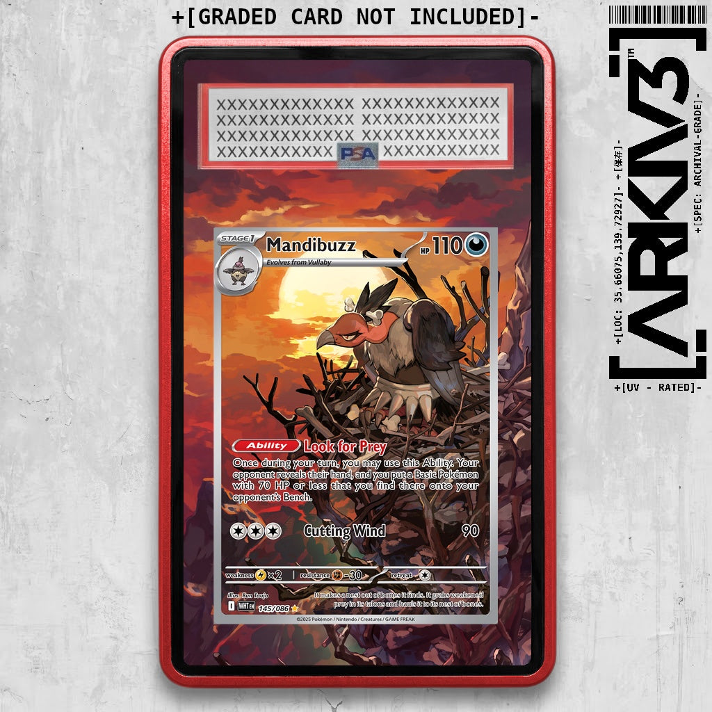 ARKIV3 PSA graded front - Red