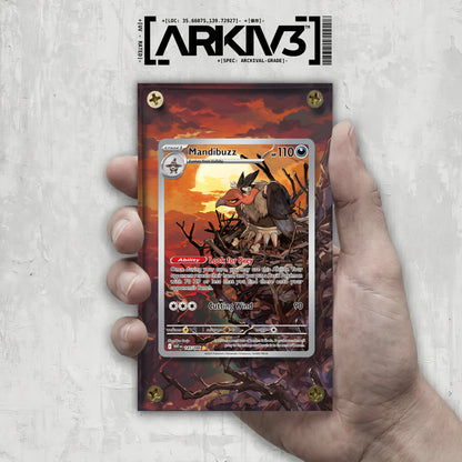 [UNIT: 145/86] // Mandibuzz Extended Art Display Case - Raw