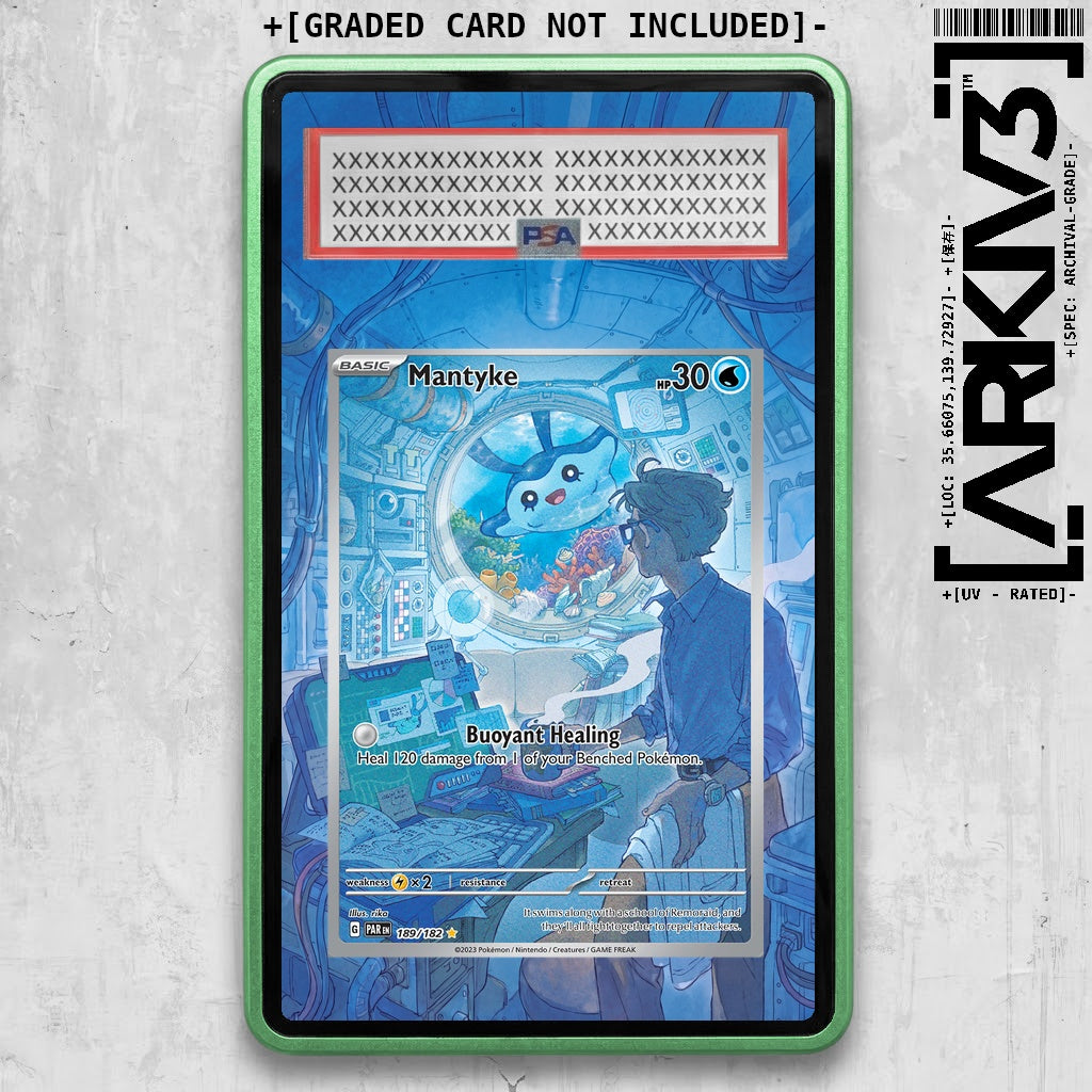 ARKIV3 PSA graded front - Green