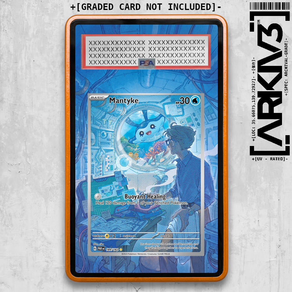 ARKIV3 PSA graded front - Orange