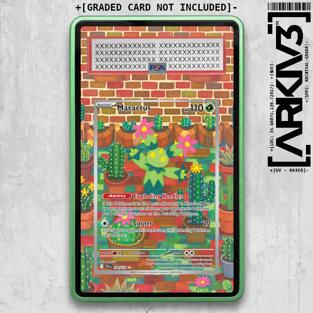 ARKIV3 PSA graded front - Green