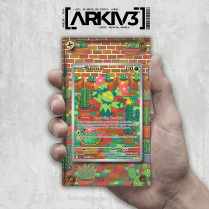 [UNIT: 160/159] // Maractus Extended Art Display Case - Raw
