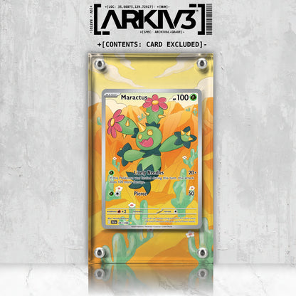 [UNIT: 93/86] // Maractus Extended Art Display Case - Raw