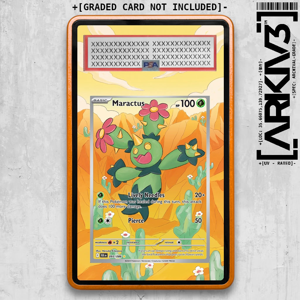 ARKIV3 PSA graded front - Orange
