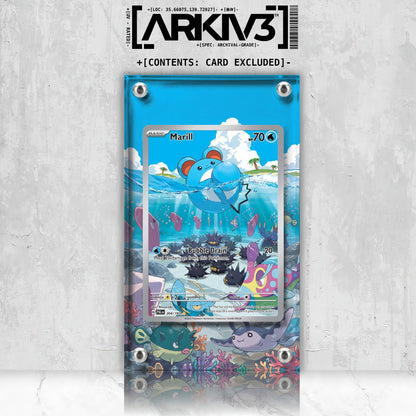 [UNIT: 204/193] // Marill Extended Art Display Case - Raw