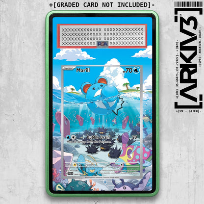 ARKIV3 PSA graded front - Green