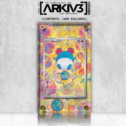 [UNIT: 232/217] // Marill Extended Art Display Case - Raw
