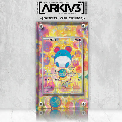 [UNIT: 232/217] // Marill Extended Art Display Case - Raw
