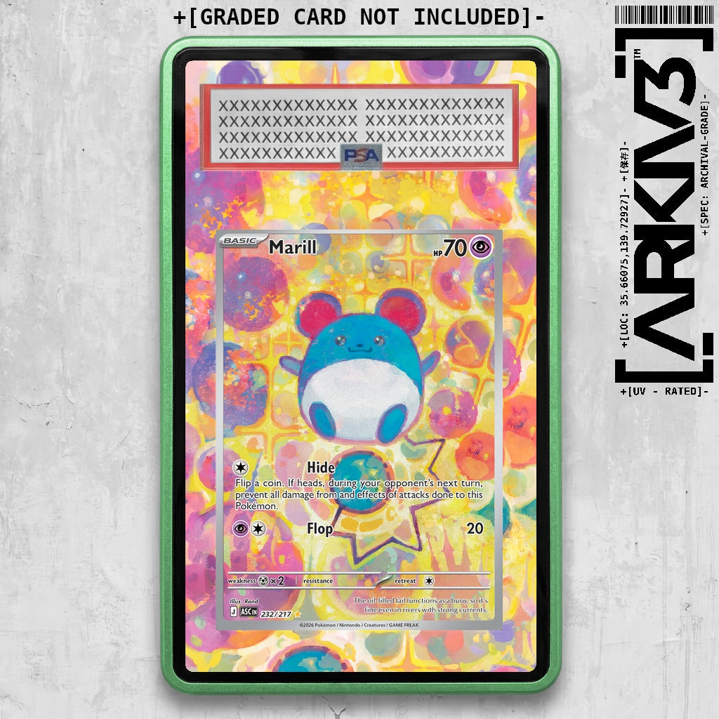 ARKIV3 PSA graded front - Green