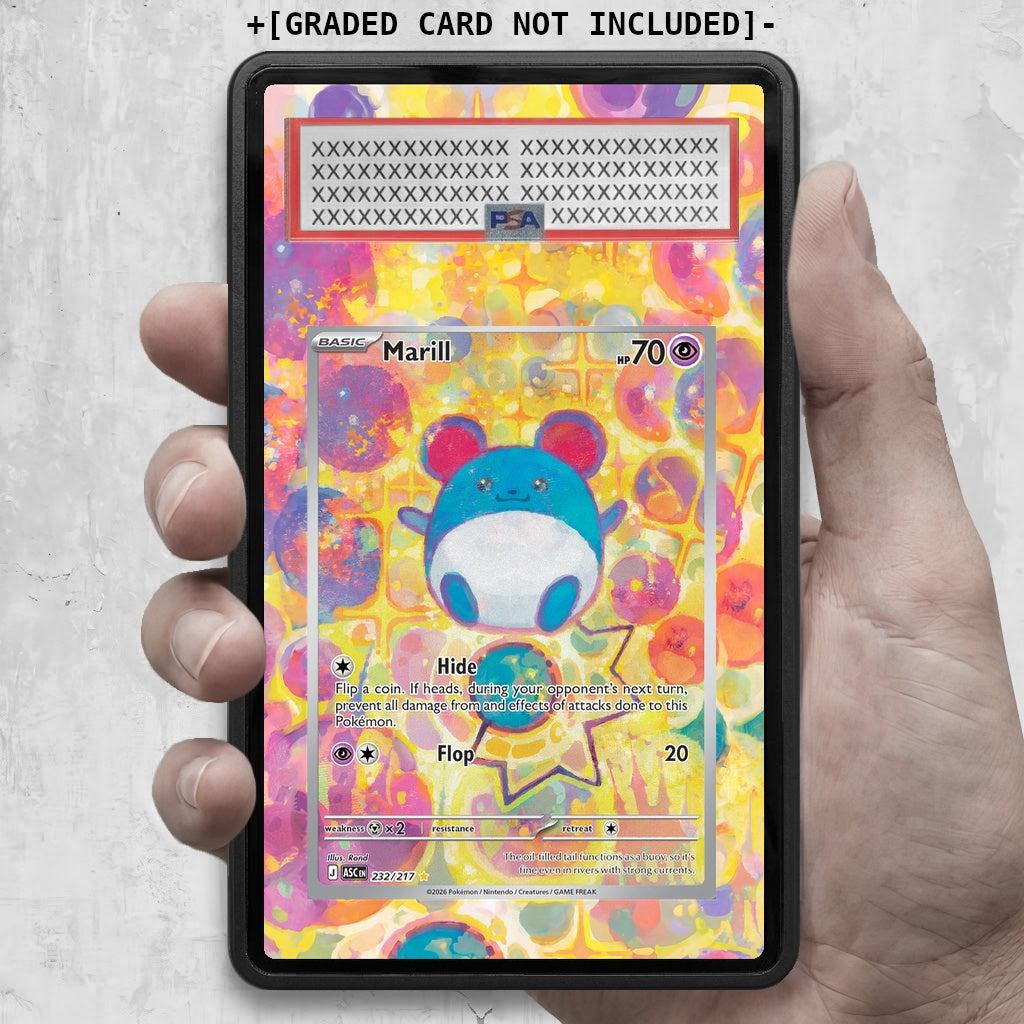 ARKIV3 PSA graded hand mockup