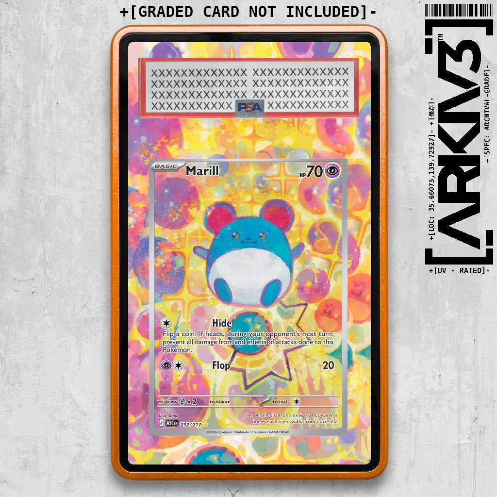 ARKIV3 PSA graded front - Orange