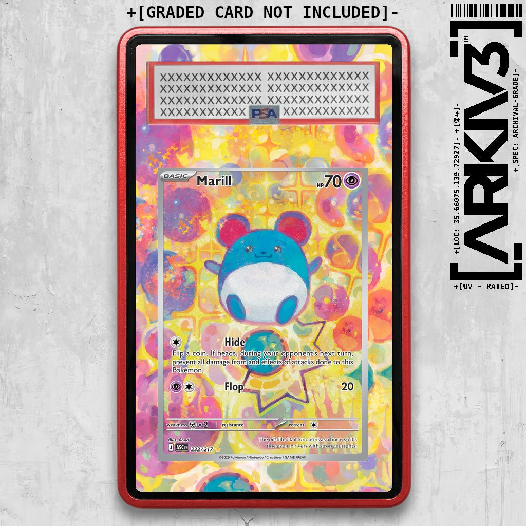 ARKIV3 PSA graded front - Red