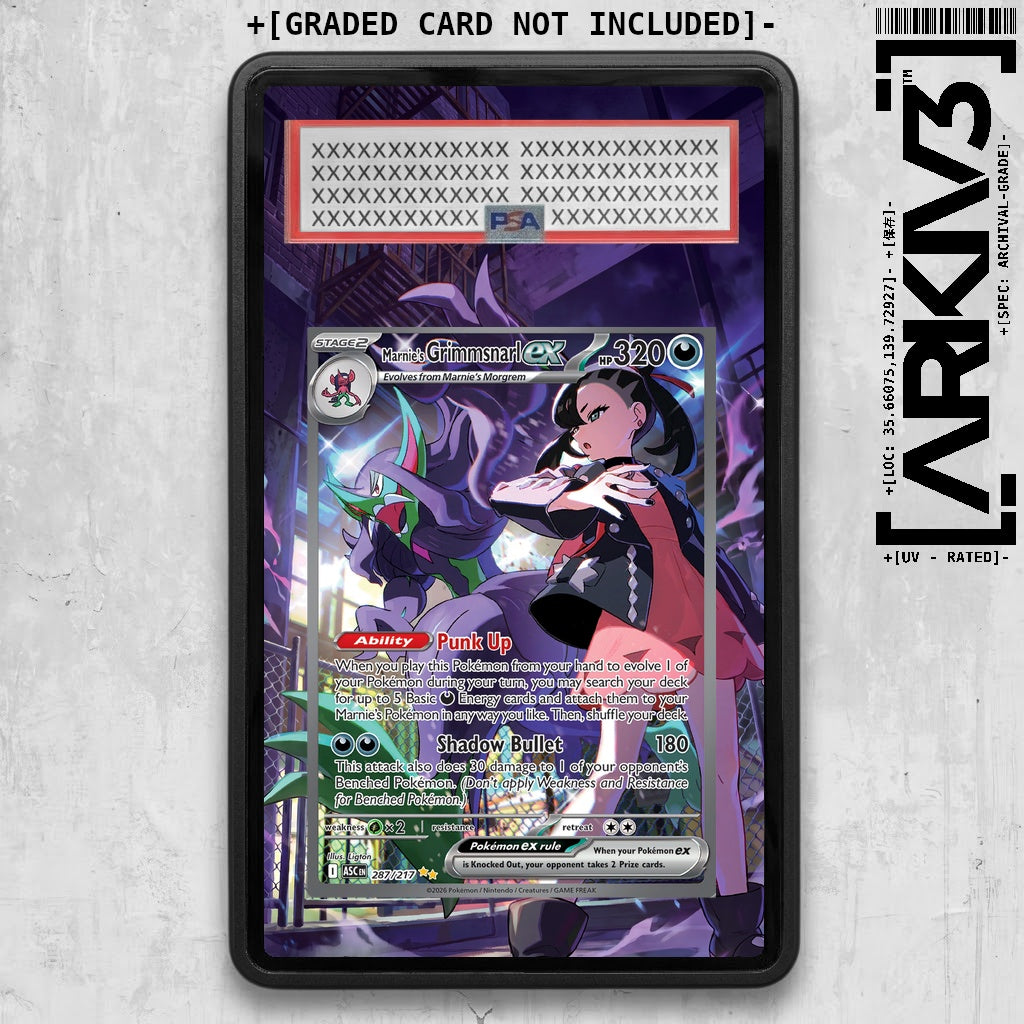 ARKIV3 PSA graded front - Black