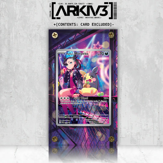 [UNIT: 206/150] // Marnie's Morpeko Extended Art Display Case - Raw