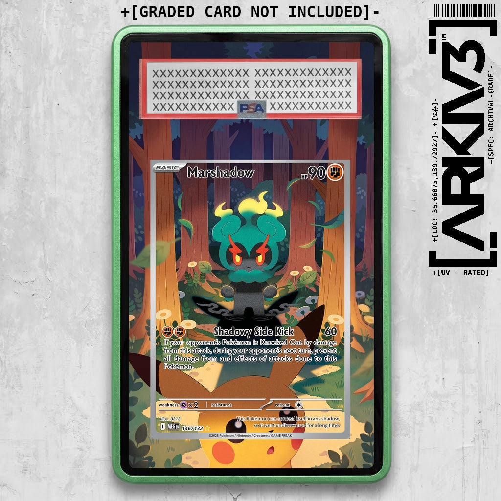 ARKIV3 PSA graded front - Green