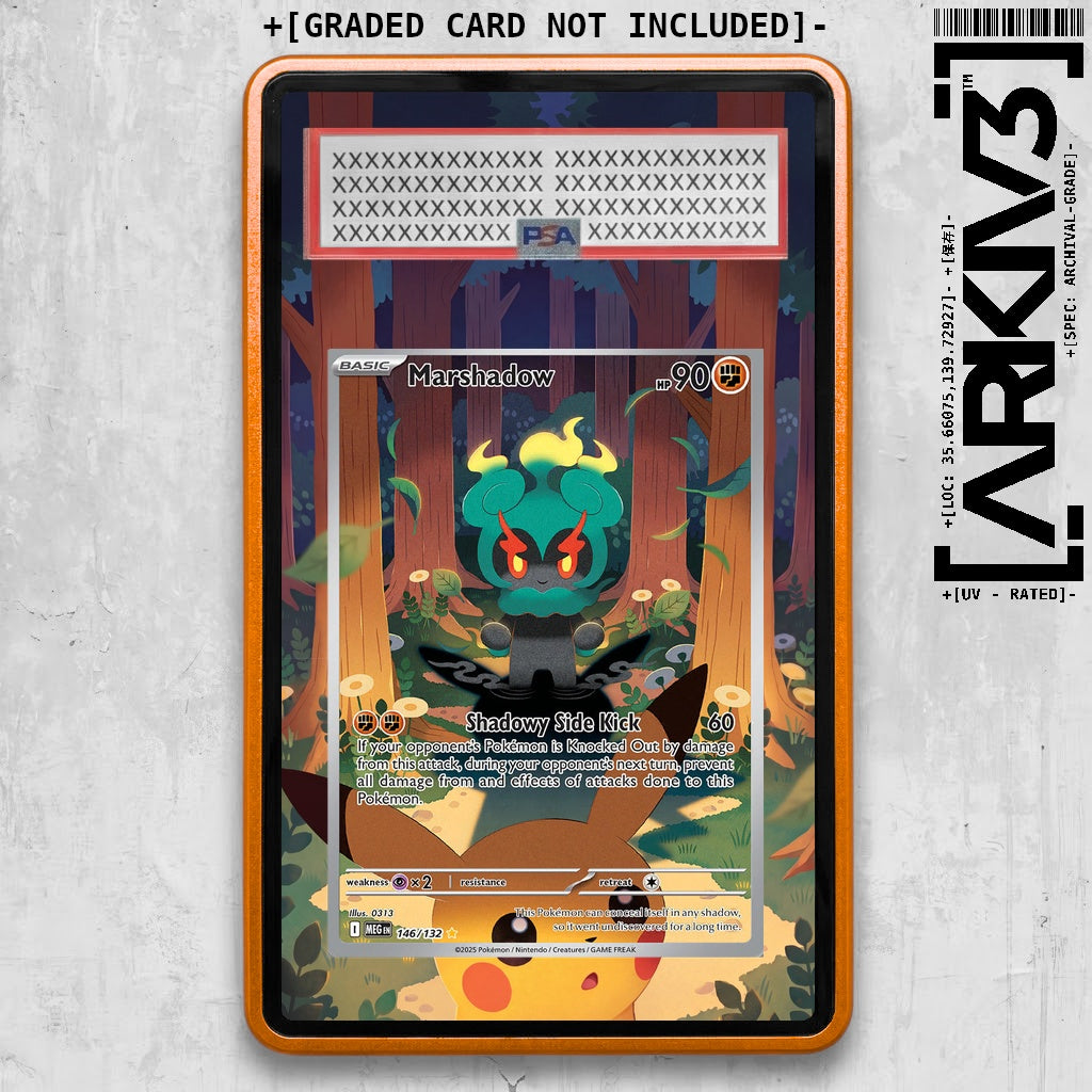 ARKIV3 PSA graded front - Orange