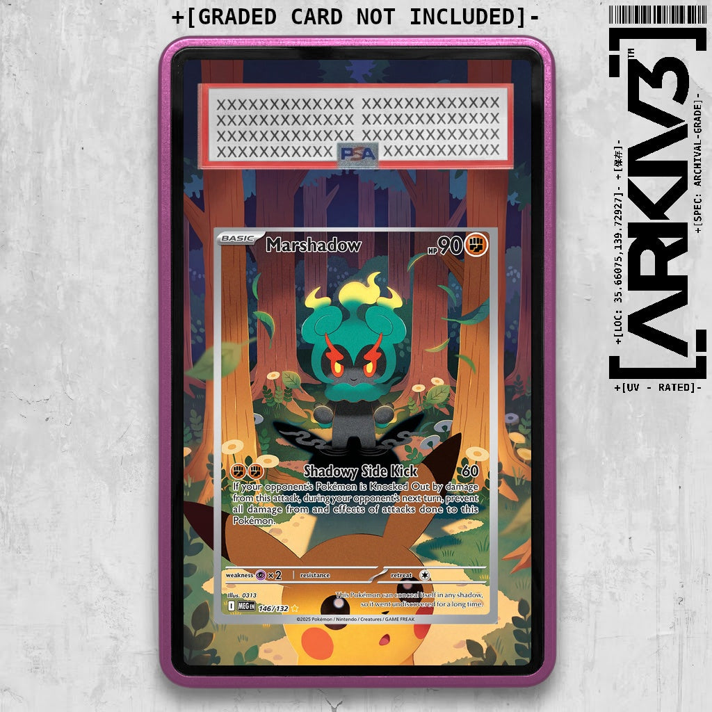 ARKIV3 PSA graded front - Purple