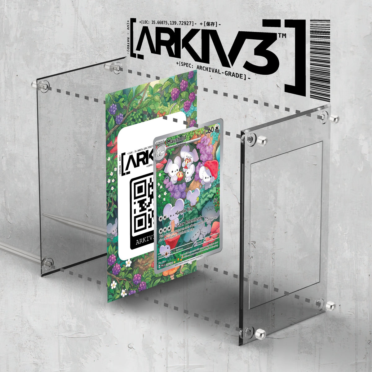 [UNIT: 226/193] // Maushold Extended Art Display Case - Raw