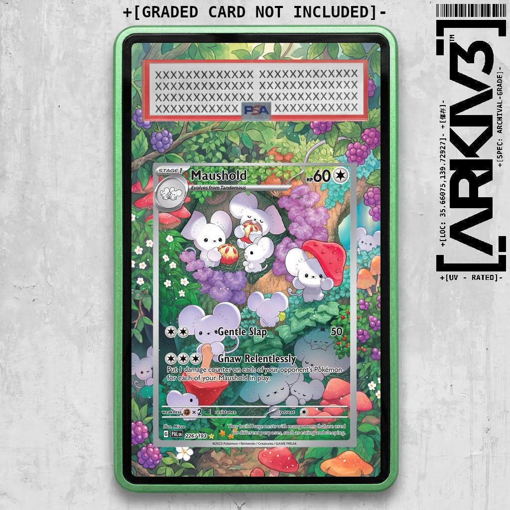 ARKIV3 PSA graded front - Green