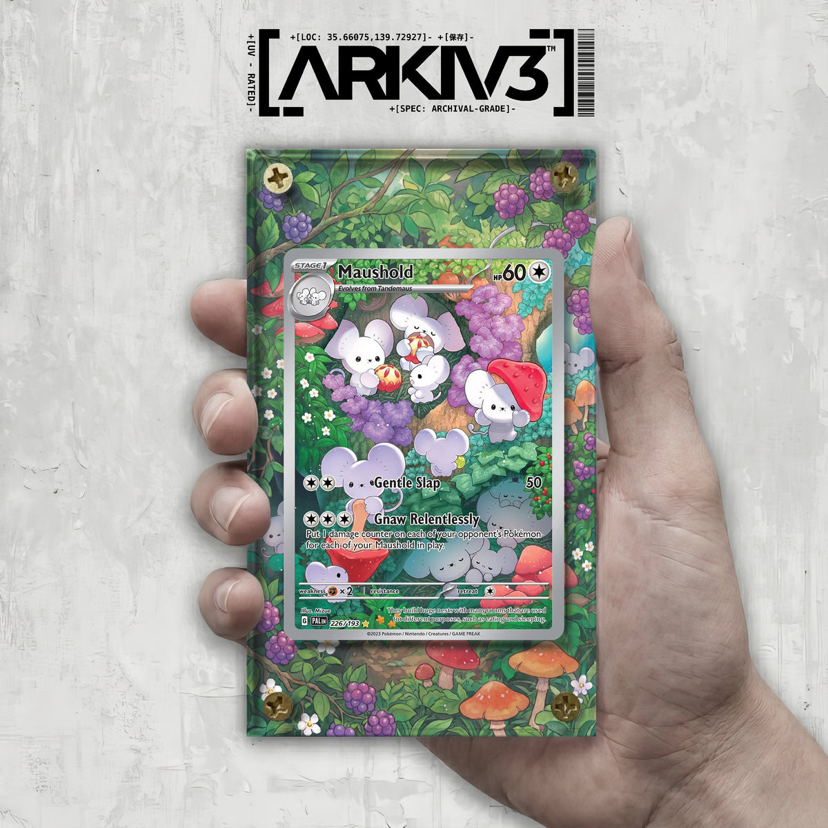 [UNIT: 226/193] // Maushold Extended Art Display Case - Raw