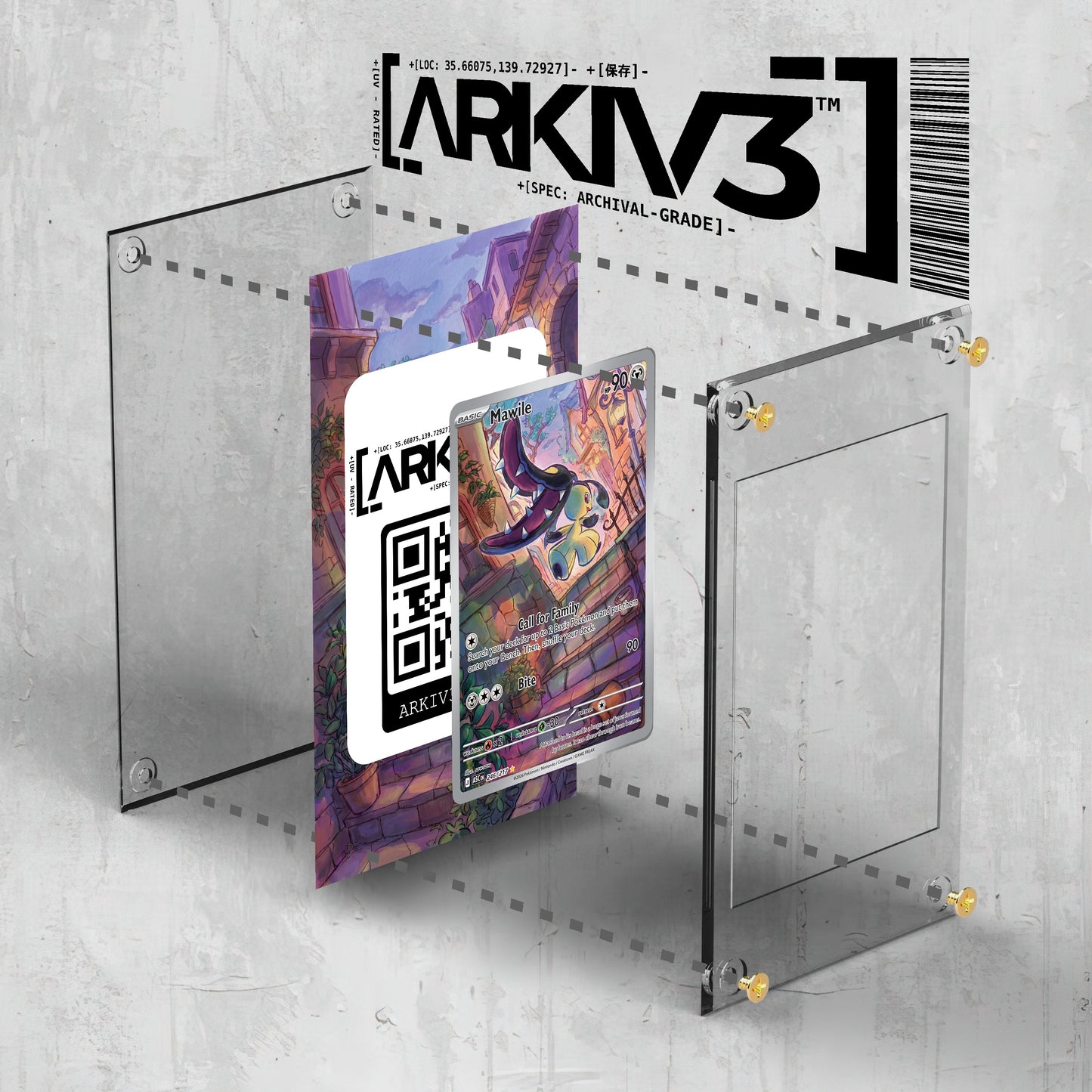 [UNIT: 246/217] // Mawile Extended Art Display Case - Raw