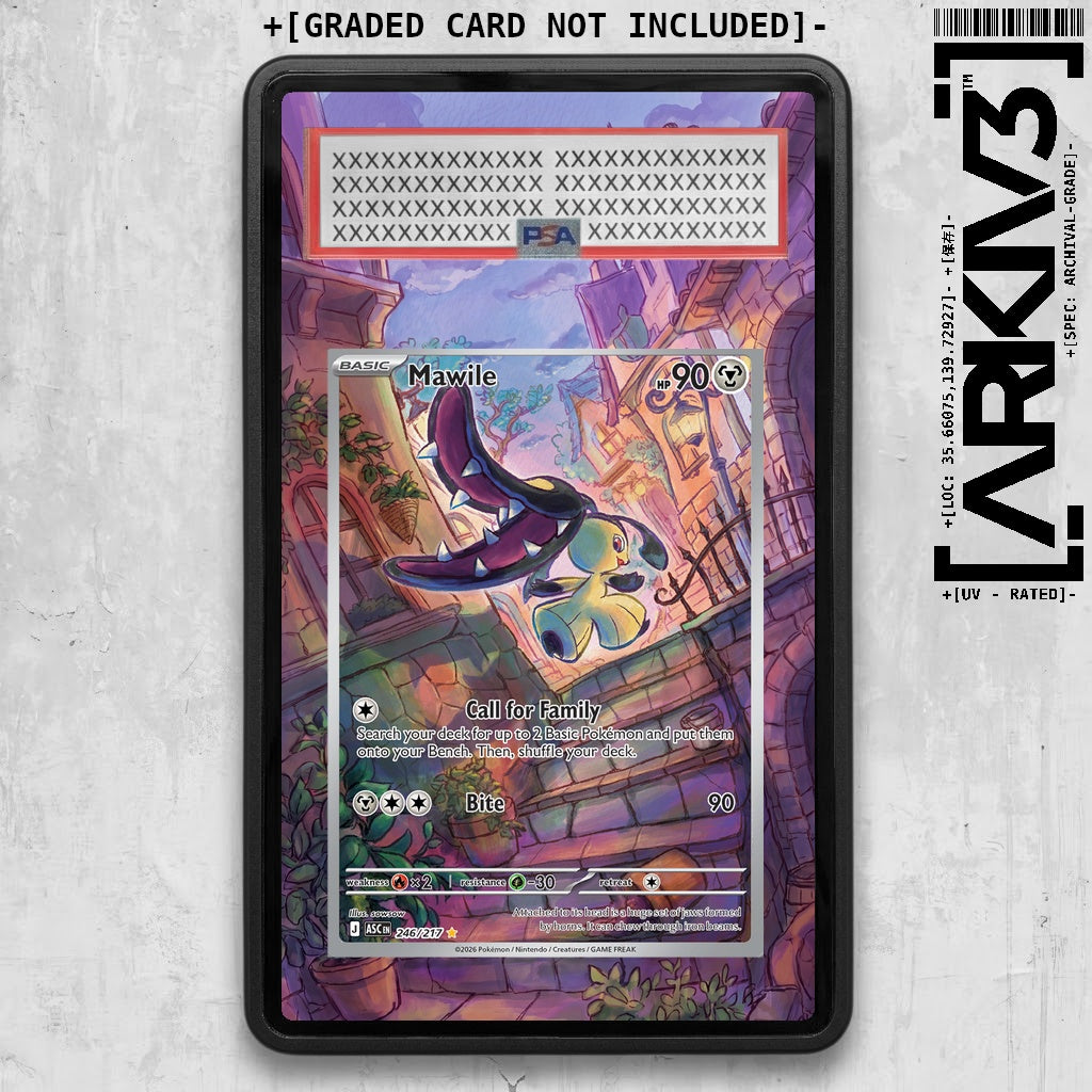 ARKIV3 PSA graded front - Black