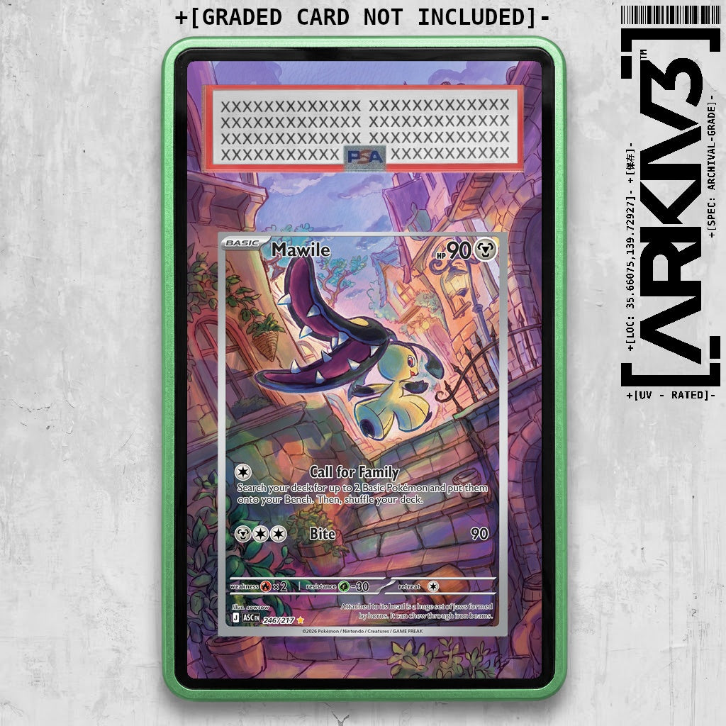 ARKIV3 PSA graded front - Green