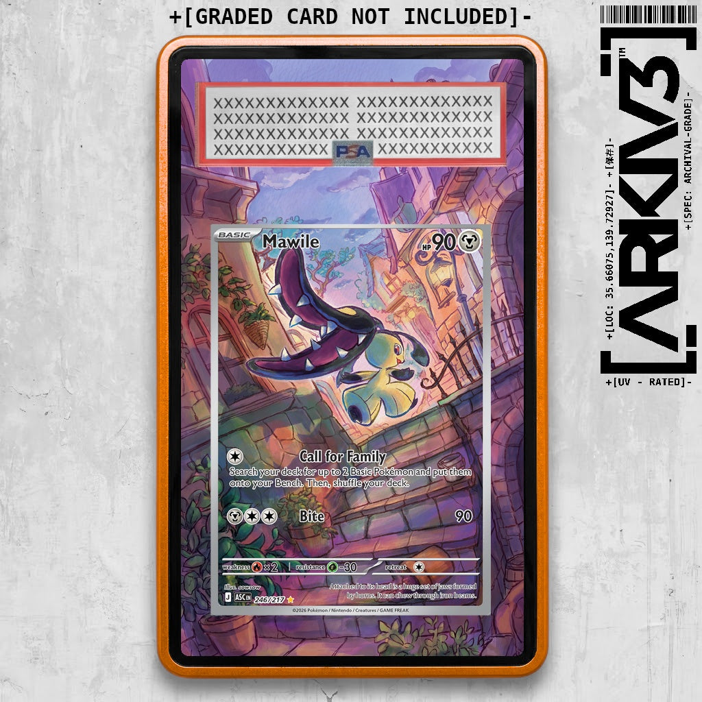 ARKIV3 PSA graded front - Orange
