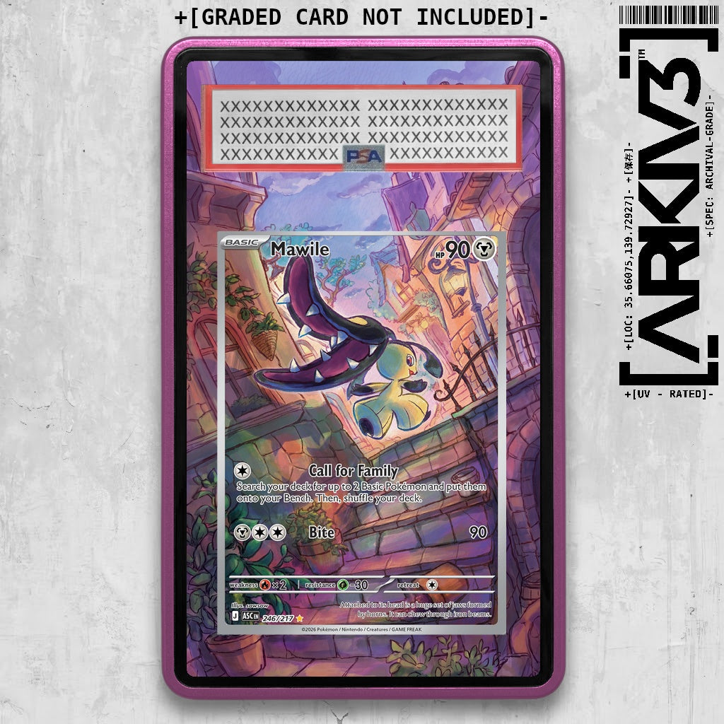 ARKIV3 PSA graded front - Purple