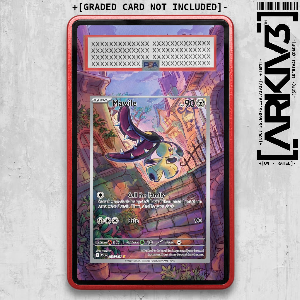 ARKIV3 PSA graded front - Red