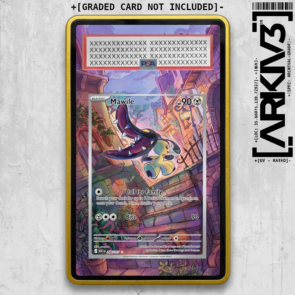 ARKIV3 PSA graded front - Yellow