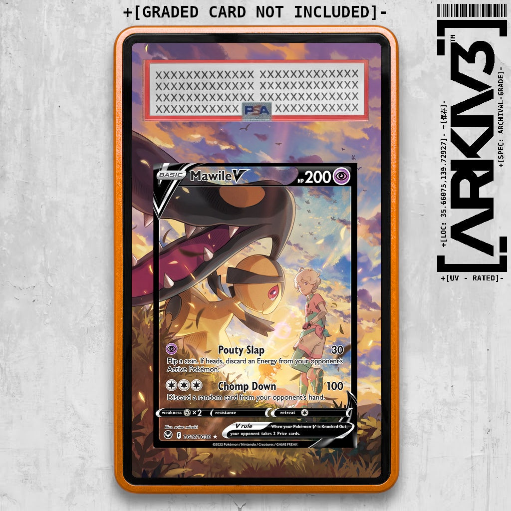 ARKIV3 PSA graded front - Orange
