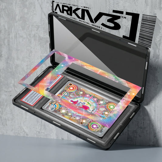 ARKIV3 PSA graded exploded mockup