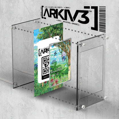 [UNIT: 153/142] // Meditite Extended Art Display Case - Raw