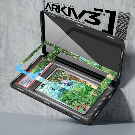 ARKIV3 PSA graded exploded mockup