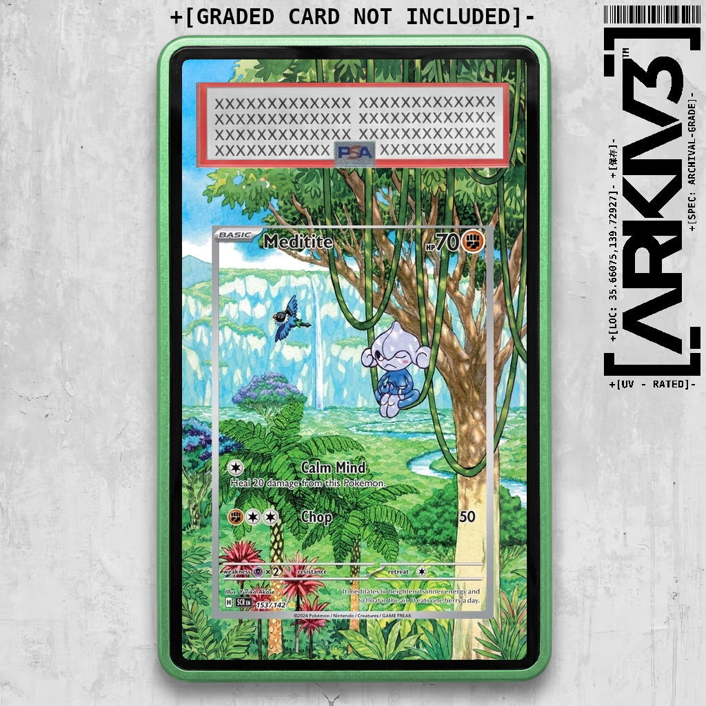 ARKIV3 PSA graded front - Green
