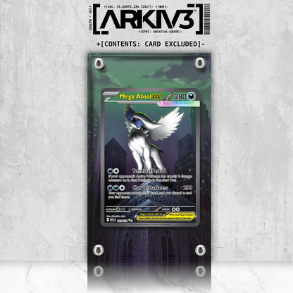 [UNIT: 180/132] // Mega Absol ex Extended Art Display Case - Raw