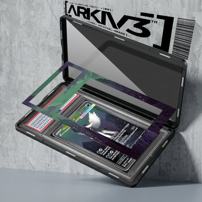 ARKIV3 PSA graded exploded mockup