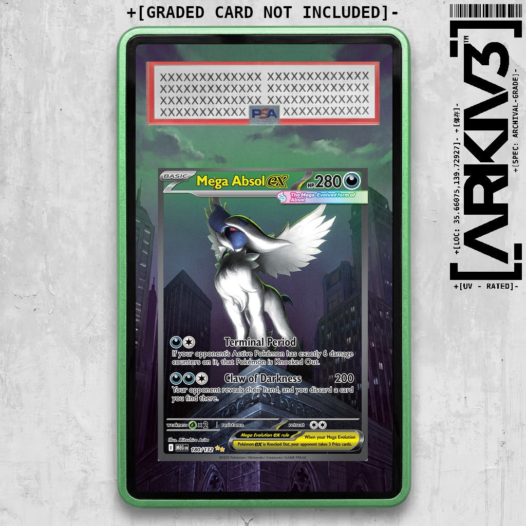 ARKIV3 PSA graded front - Green