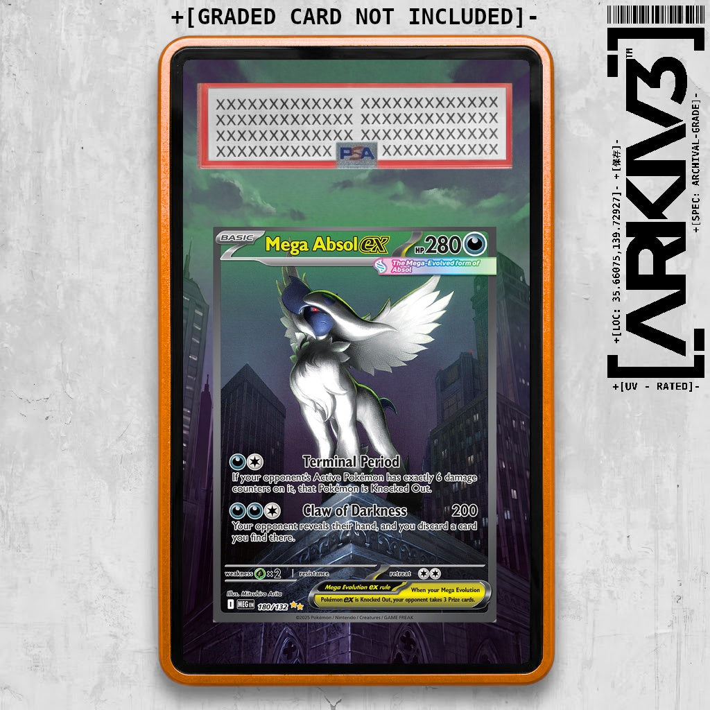 ARKIV3 PSA graded front - Orange
