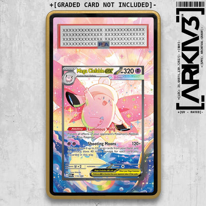 [UNIT: 119/088] // Mega Clefable ex Extended Art Display Case - Graded
