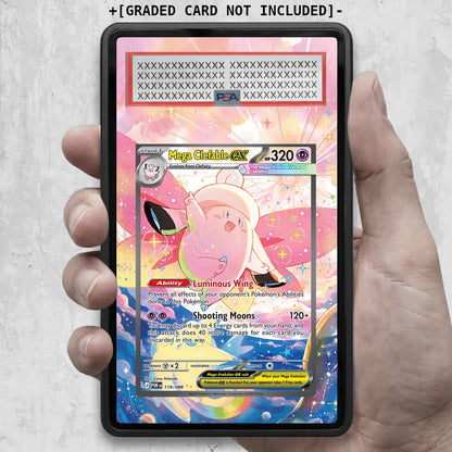 [UNIT: 119/088] // Mega Clefable ex Extended Art Display Case - Graded