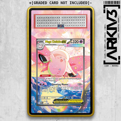 [UNIT: 119/088] // Mega Clefable ex Extended Art Display Case - Graded