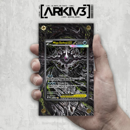 [UNIT: 116/84] // Mega Darkrai ex Extended Art Display Case - Raw
