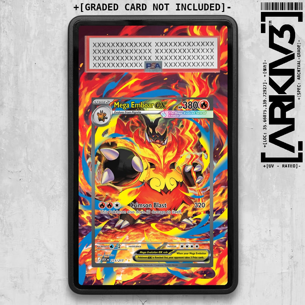 ARKIV3 PSA graded front - Black